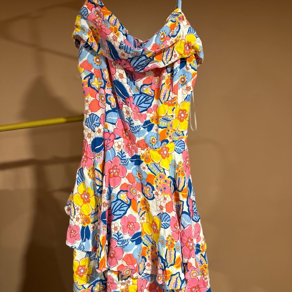 Floral Multicolor Romper